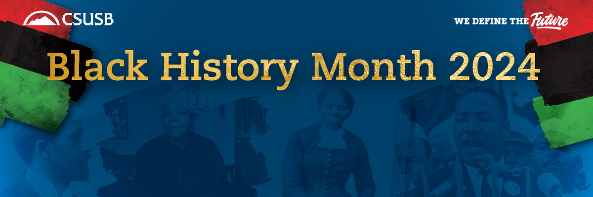 Black History Month celebration graphic